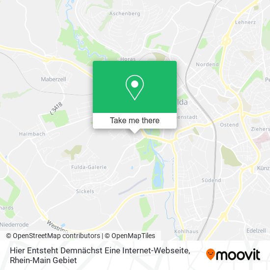 Карта Hier Entsteht Demnächst Eine Internet-Webseite