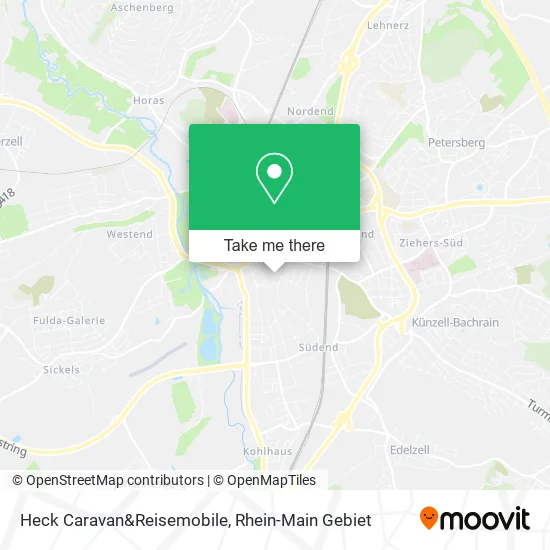 Карта Heck Caravan&Reisemobile