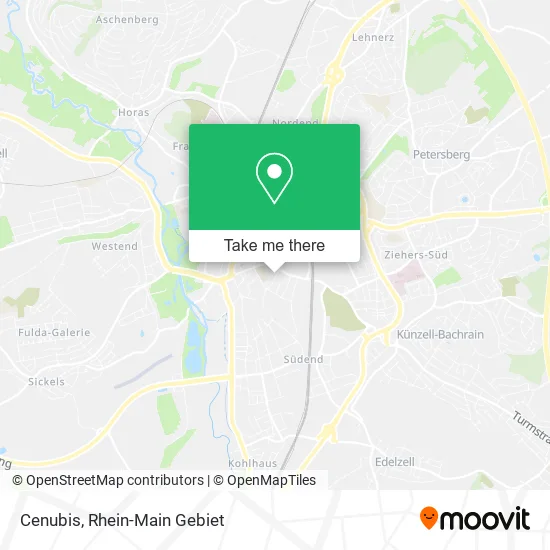 Cenubis map