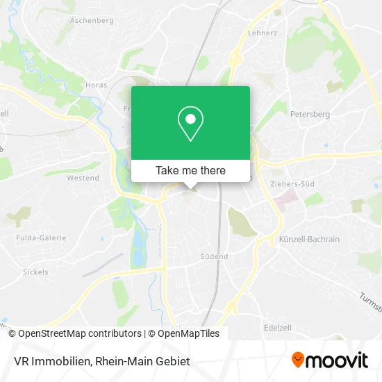 Карта VR Immobilien