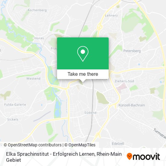 Elka Sprachinstitut - Erfolgreich Lernen map