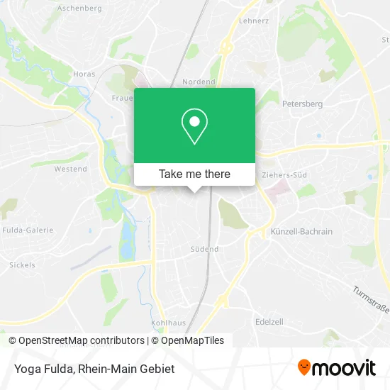Карта Yoga Fulda