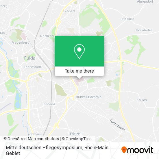 Mitteldeutschen Pflegesymposium map