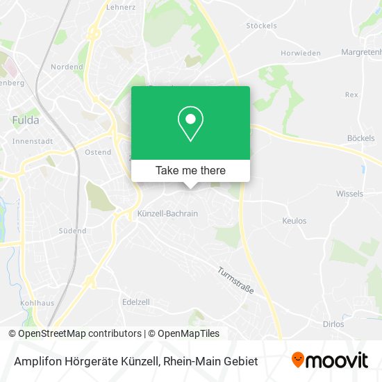 Amplifon Hörgeräte Künzell map