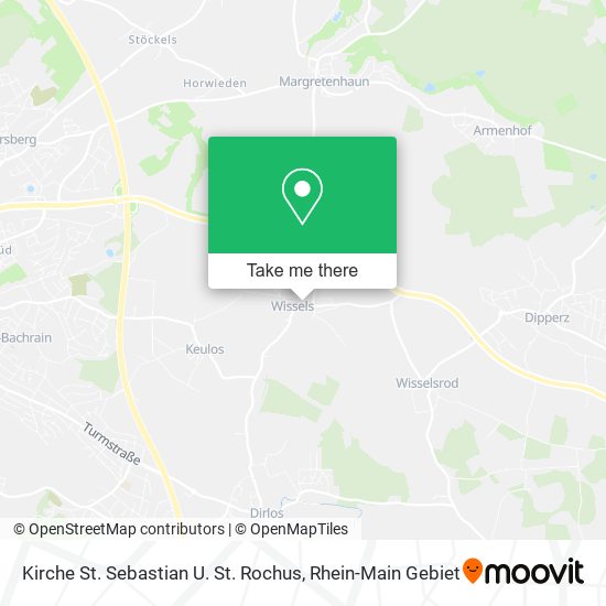 Kirche St. Sebastian U. St. Rochus map