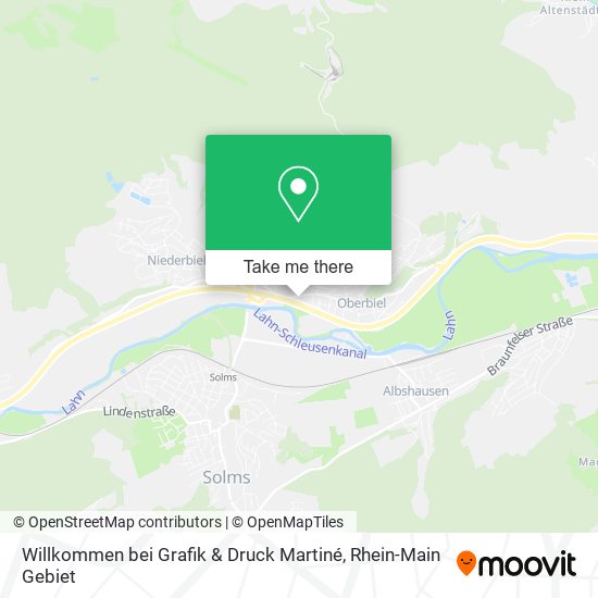 Willkommen bei Grafik & Druck Martiné map