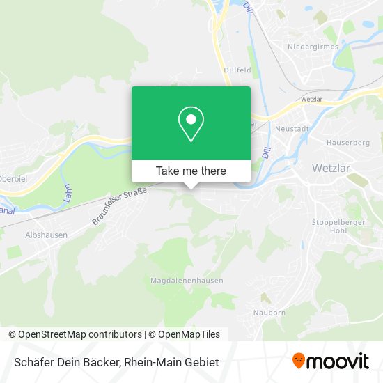 Schäfer Dein Bäcker map