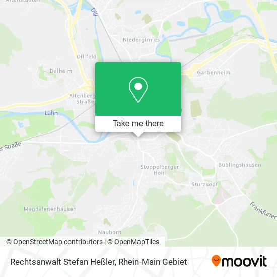 Карта Rechtsanwalt Stefan Heßler