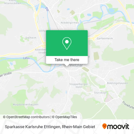 Карта Sparkasse Karlsruhe Ettlingen