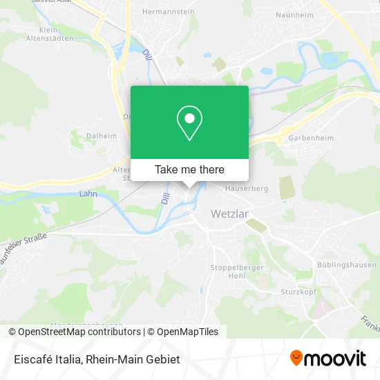 Карта Eiscafé Italia