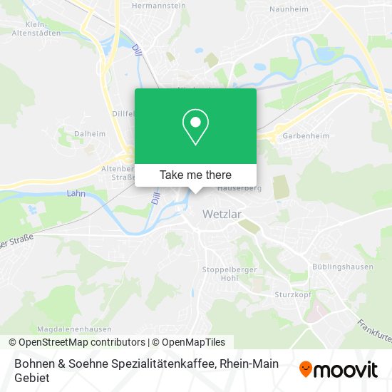 Bohnen & Soehne Spezialitätenkaffee map