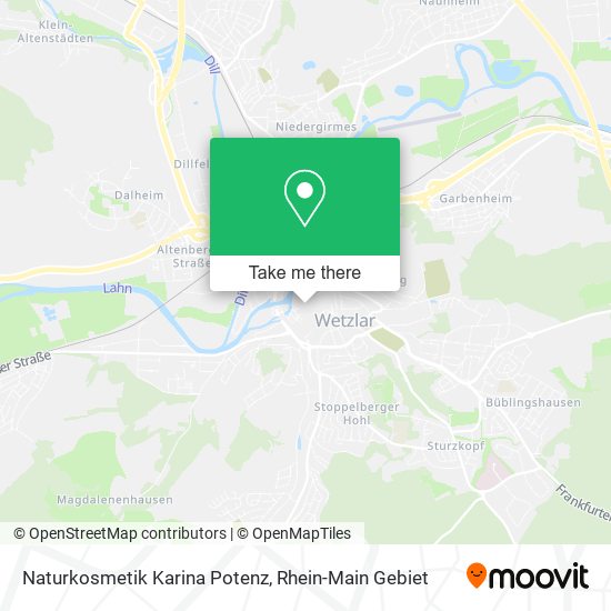 Naturkosmetik Karina Potenz map