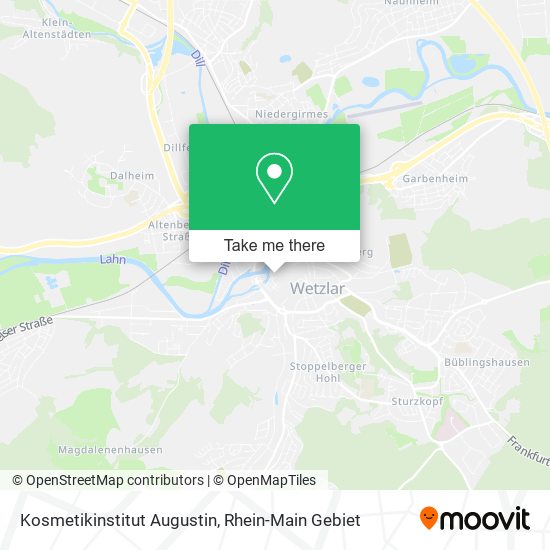 Kosmetikinstitut Augustin map