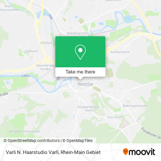 Varli N. Haarstudio Varli map
