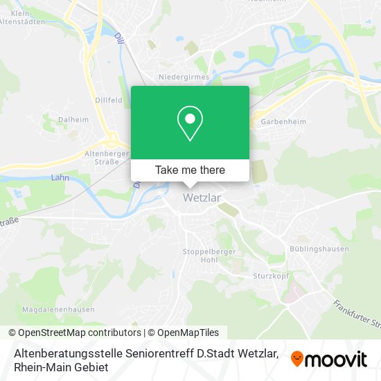 Altenberatungsstelle Seniorentreff D.Stadt Wetzlar map