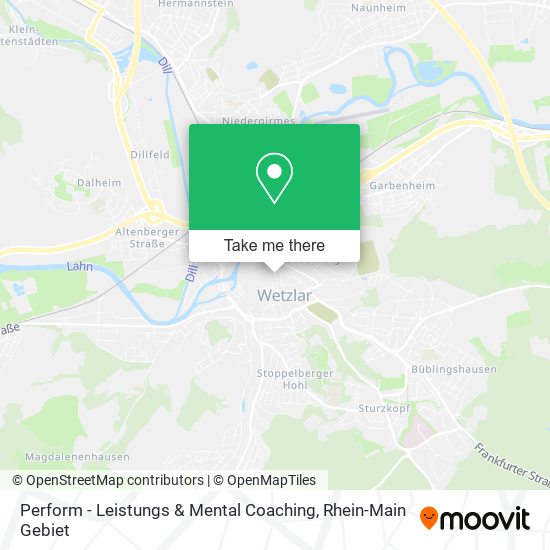 Perform - Leistungs & Mental Coaching map