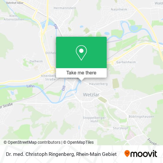 Dr. med. Christoph Ringenberg map