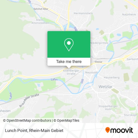 Lunch Point map