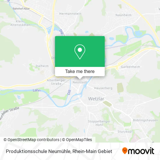 Карта Produktionsschule Neumühle