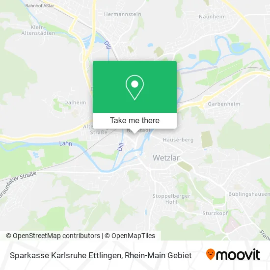 Карта Sparkasse Karlsruhe Ettlingen
