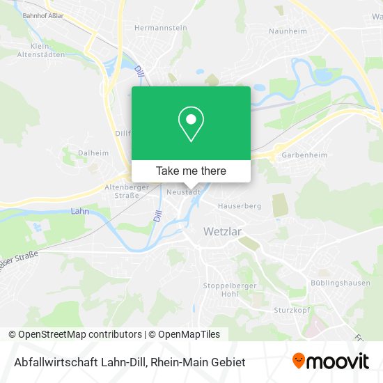 Abfallwirtschaft Lahn-Dill map