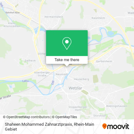 Карта Shaheen Mohammed Zahnarztpraxis