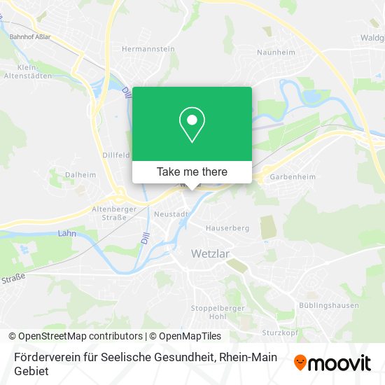 Förderverein für Seelische Gesundheit map