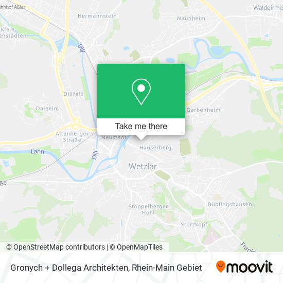 Gronych + Dollega Architekten map