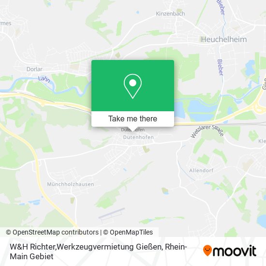 W&H Richter,Werkzeugvermietung Gießen map