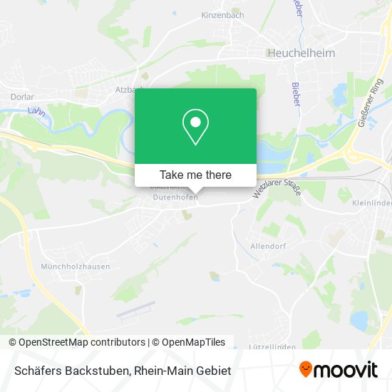 Schäfers Backstuben map