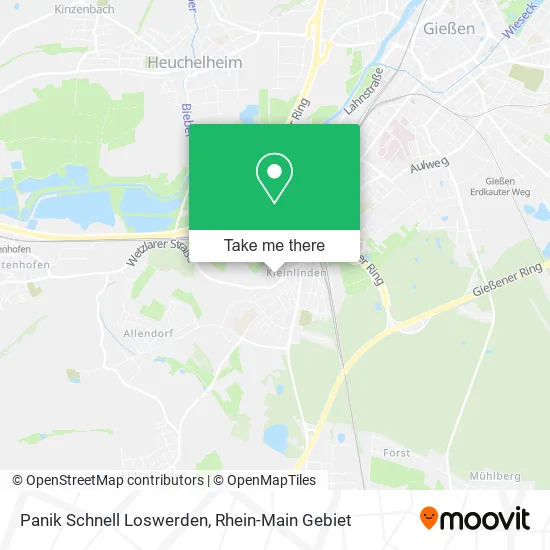 Карта Panik Schnell Loswerden