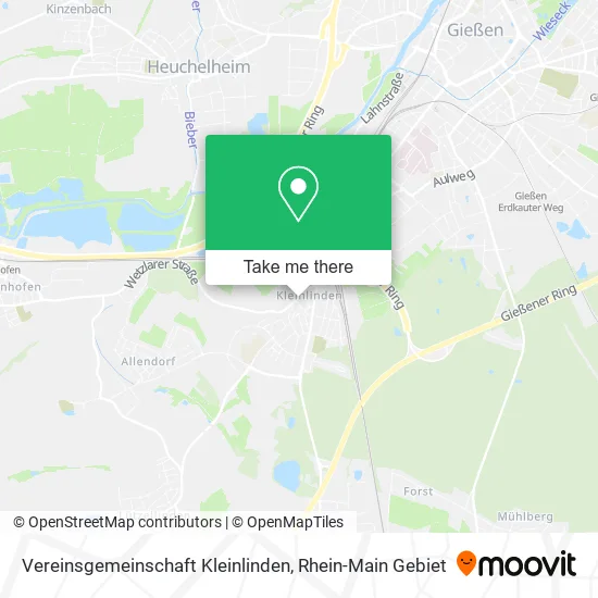 Карта Vereinsgemeinschaft Kleinlinden