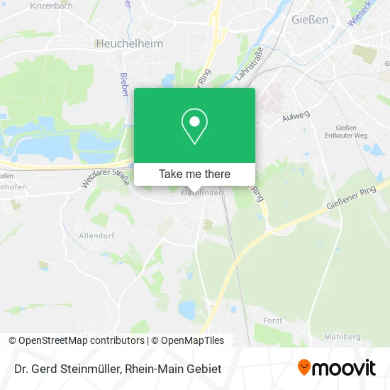 Карта Dr. Gerd Steinmüller