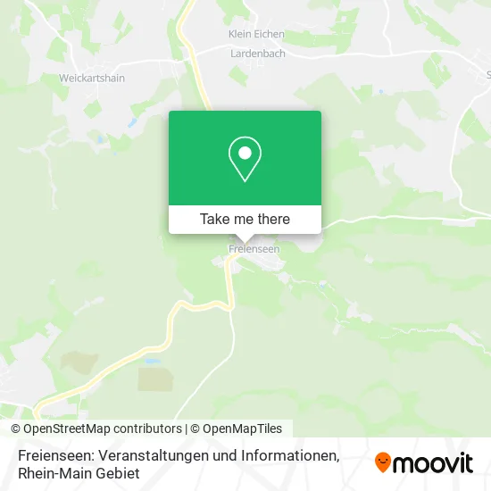 Карта Freienseen: Veranstaltungen und Informationen