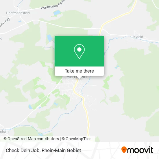 Карта Check Dein Job