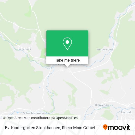 Ev. Kindergarten Stockhausen map