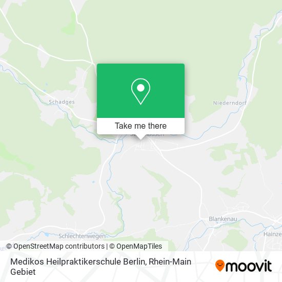 Medikos Heilpraktikerschule Berlin map