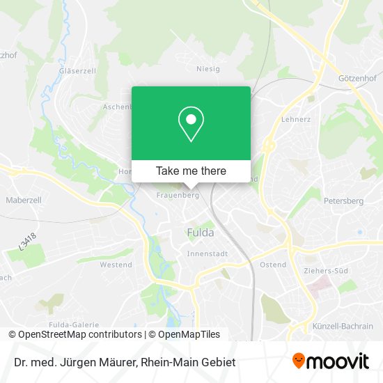 Dr. med. Jürgen Mäurer map
