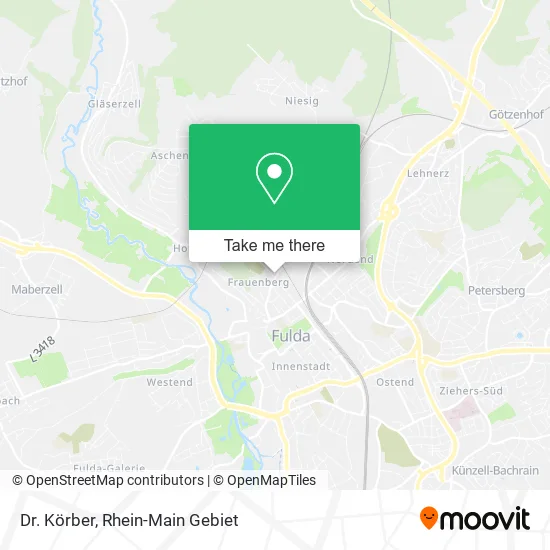 Карта Dr. Körber