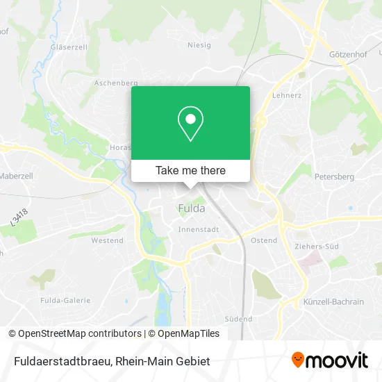 Карта Fuldaerstadtbraeu
