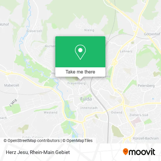 Карта Herz Jesu