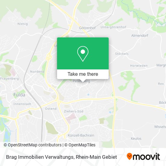 Brag Immobilien Verwaltungs map