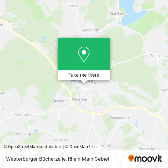 Карта Westerburger Bücherzelle