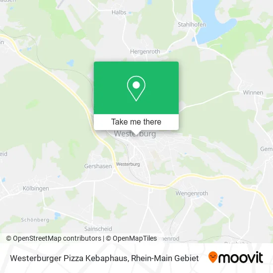 Карта Westerburger Pizza Kebaphaus