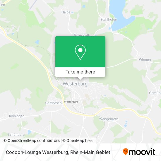 Cocoon-Lounge Westerburg map