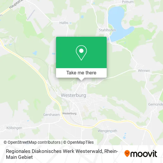 Карта Regionales Diakonisches Werk Westerwald