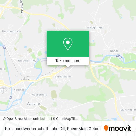 Kreishandwerkerschaft Lahn-Dill map