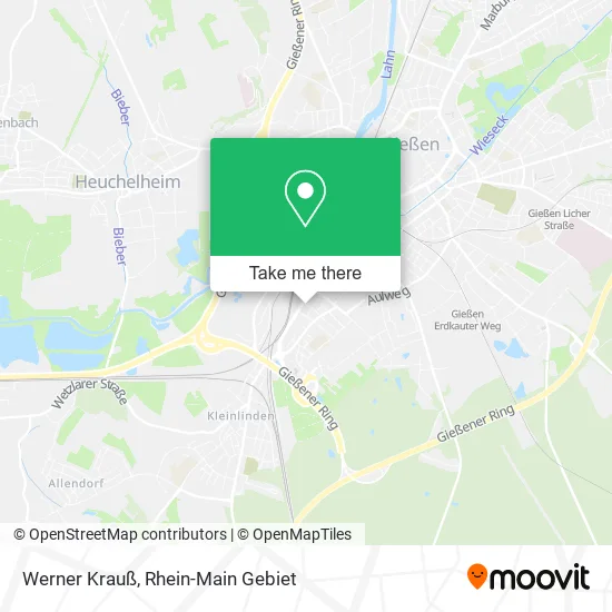 Карта Werner Krauß