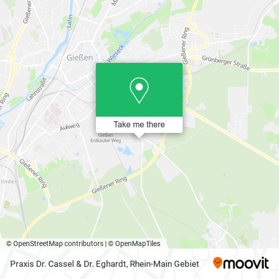 Praxis Dr. Cassel & Dr. Eghardt map