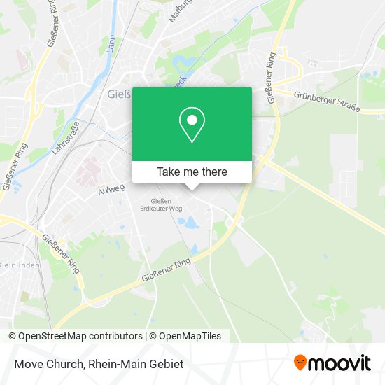 Move Church map